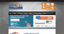 Desktop Screenshot of instalacionesmartel.com